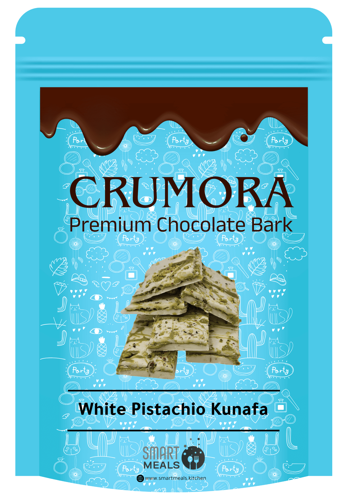 White Pistachio Kunafa
