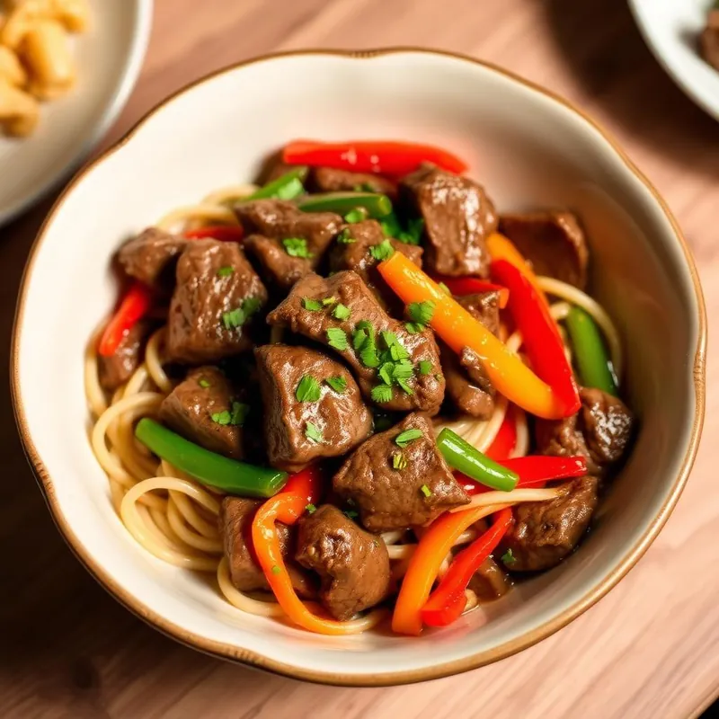 Beef Stir-Fry Noodles