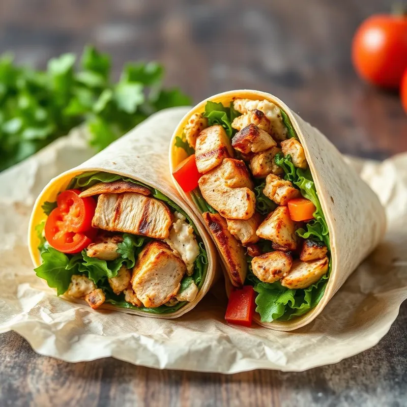 Grilled Chicken Wrap